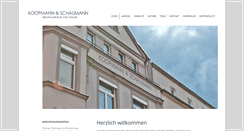 Desktop Screenshot of koopmann-schaumann.de